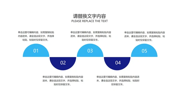 深蓝科技风销售技能培训汇报PPT模板