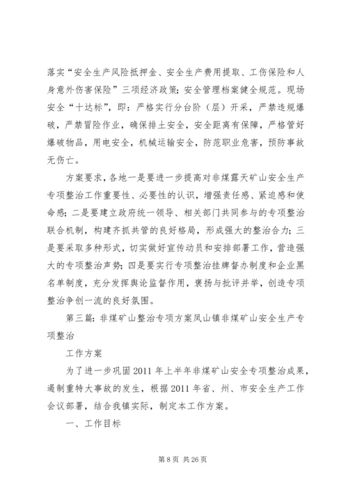 非煤矿山等场所在用起重机械专项整治实施方案.docx