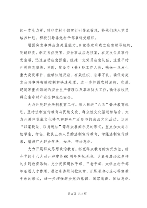 实施“强乡兴村战略”,强乡兴村培训心得 (2).docx