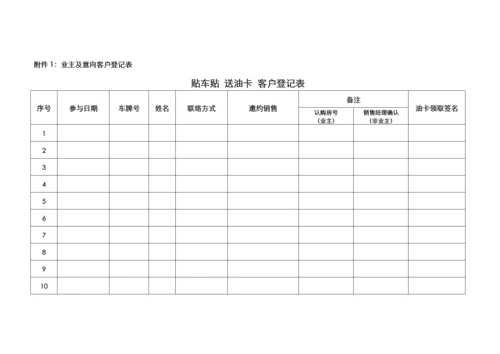 房地产贴车贴送油卡活动方案.docx