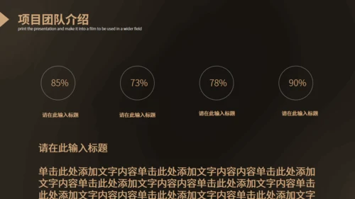 大气硬实力商业项目计划书通用PPT模板