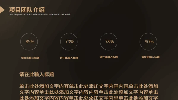 大气硬实力商业项目计划书通用PPT模板