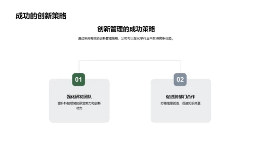 化学业创新之道