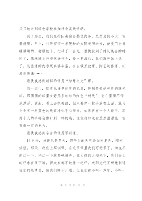 实用的社会实践活动作文汇总八篇.docx