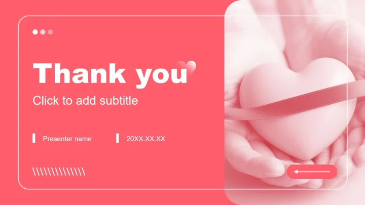 粉红色商务风心理委员竞选自我介绍PPT主题模板