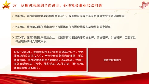 国庆节新中国史宣讲75年伟大成就党课ppt