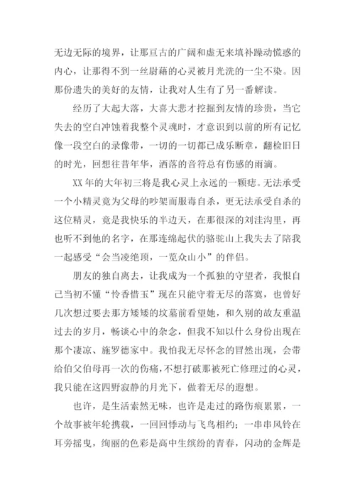 遗失的美好作文800字.docx