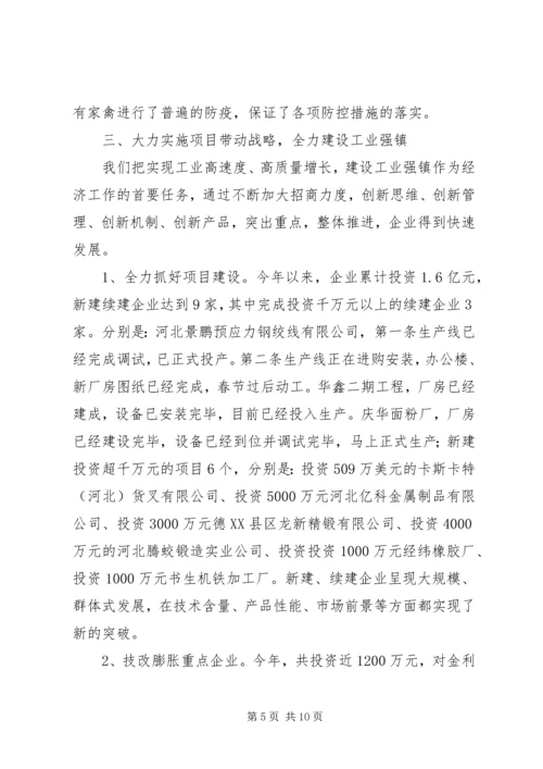 乡镇的年终总结范文.docx