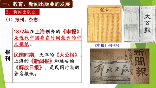 第26课 教育文化事业的发展  课件