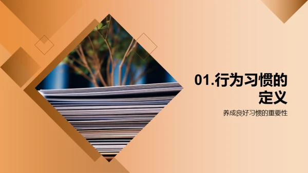 良好习惯的积累