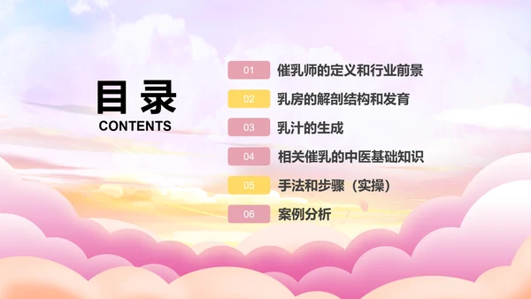 高级催乳师培训母婴类PPT模板
