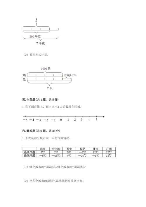 北师大版六年级下册数学期末测试卷（研优卷）.docx