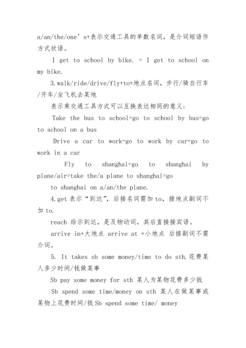 初一英语重点知识点归纳总结.docx