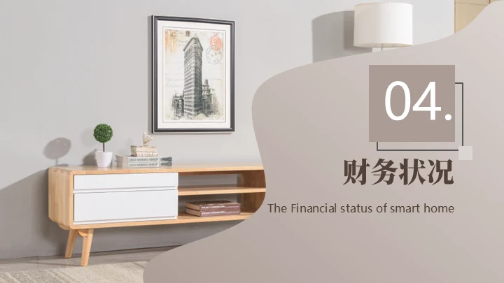 商务风智能家居可行性研究报告通用PPT模板