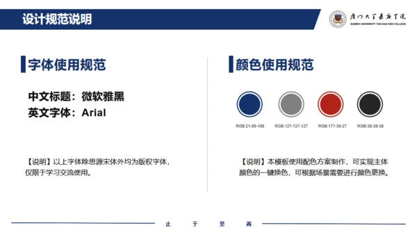 厦门大学嘉庚学院论文答辩通用ppt模板