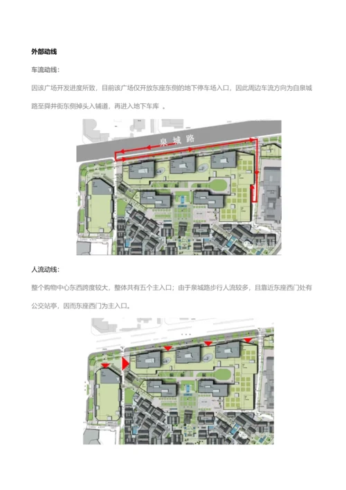 商业地产项目动线及业态分析.docx