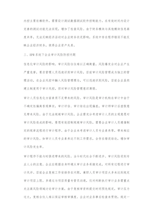 ERP系统下审计风险及其防控策略.docx