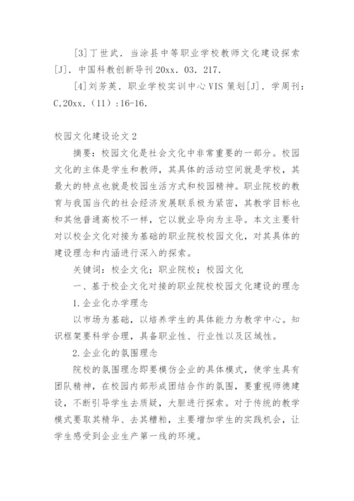 校园文化建设论文编辑精选.docx