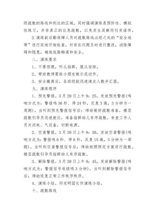 幼儿园应急演练方案怎么写.docx