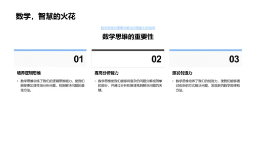 数学在生活中的运用PPT模板