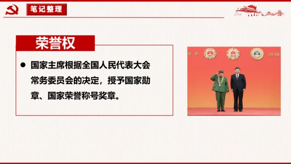6.2 中华人民共和国主席 课件(共25张PPT)