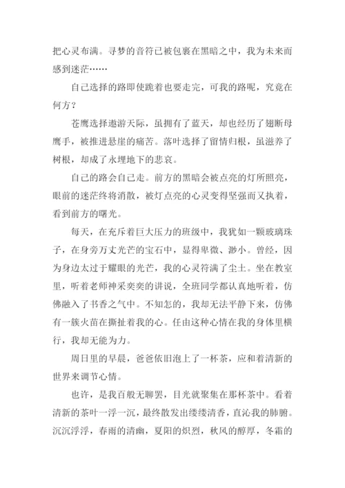 点亮心灵的灯作文800字.docx
