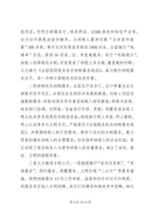 国税自查报告范文.docx