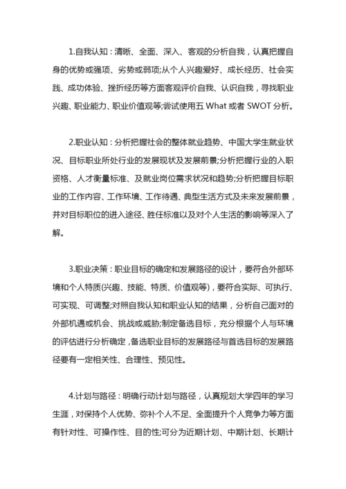 大学生职业规划课程结课论文要求.docx