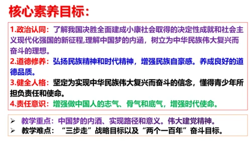 【新课标】8.1 我们的梦想  课件（33张ppt)【2023秋新教材】