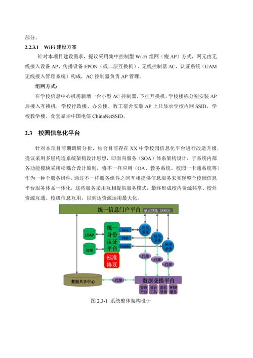 中学教育信息化建设方案.docx