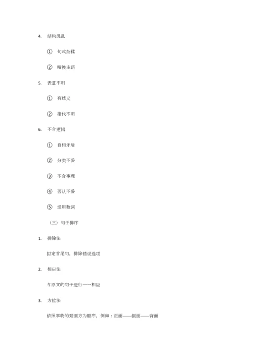 2023年初中语文知识点框架.docx