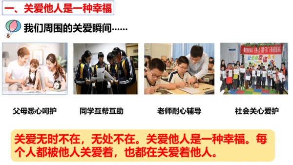 【新课标】7.1  关爱他人课件（22张PPT）
