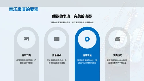 初中音乐课演讲PPT模板