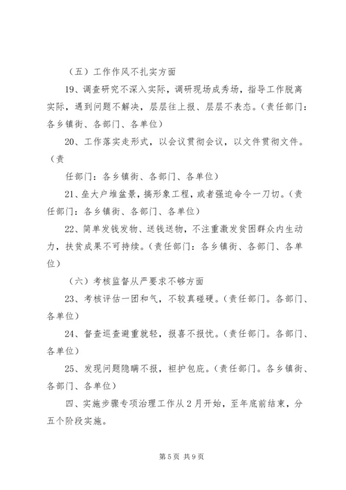 脱贫攻坚作风建设年实施方案.docx