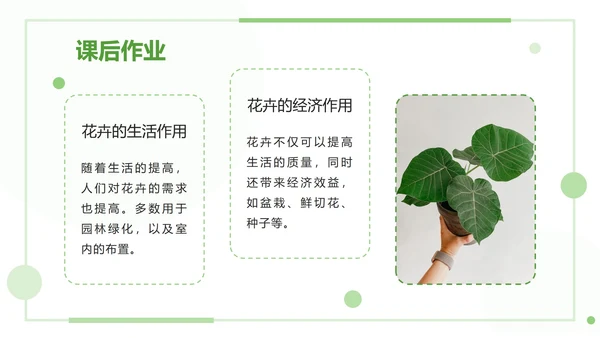 绿色清新教学课件ppt模板
