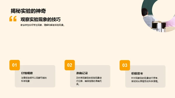 掌握科学实验全过程