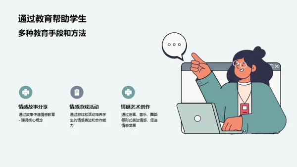 3D风教育培训教学课件PPT模板