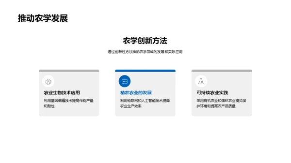 农学研究的探索与实践