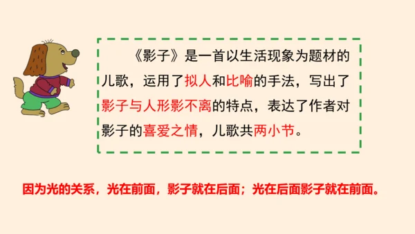 统编版语文一年级上册第六单元复习课件