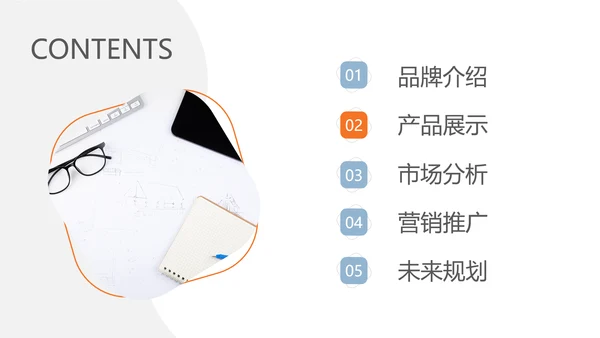 简约商务风品牌推广规划方案