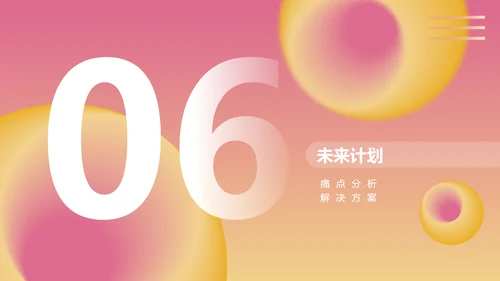 渐变风粉色社区团购商业计划书PPT套装