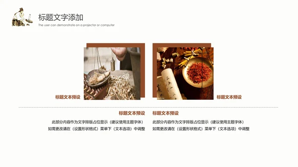 传统中医学中医院中医文化中草药PPT模板