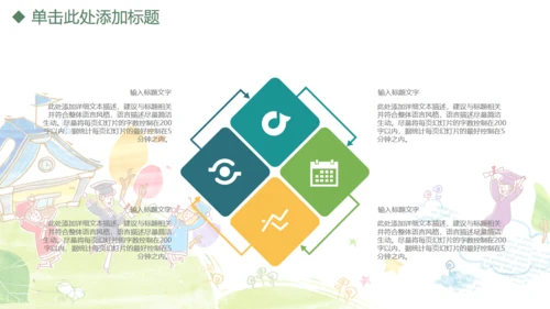儿童小学早教幼儿教师说课通用PPT课件
