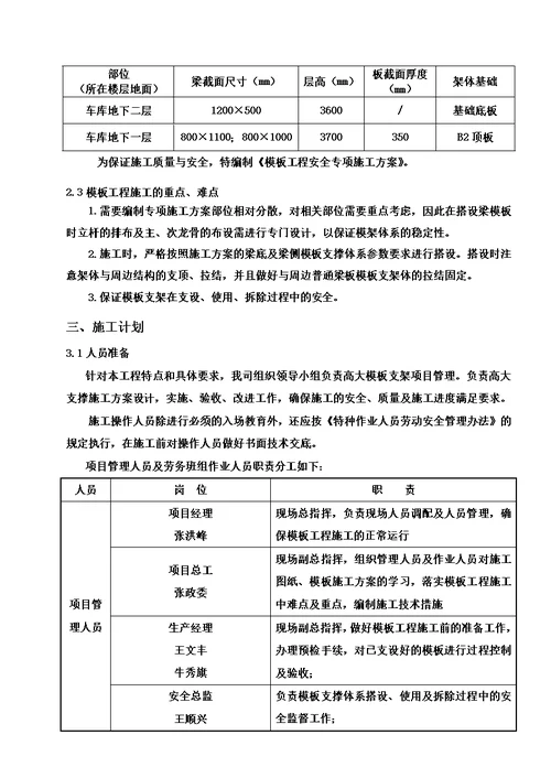 专家论证高大模板支撑架安全专项施工方案