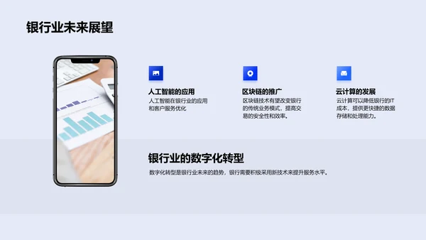 银行业技术创新述职报告PPT模板