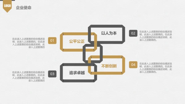员工培训金色企业新员工入职培训PPT模板