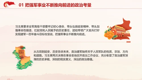 党的二十届三中全会新时代政治建军方略专题党课PPT