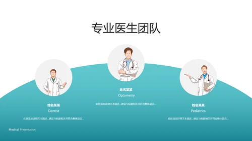 2021医院宣传医疗医学医生总结汇报PPT