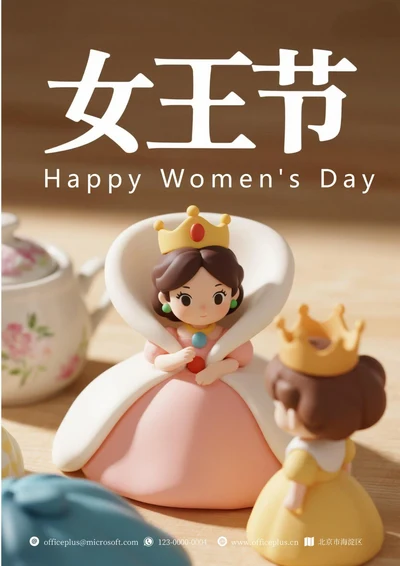 三八女王节宣传海报1