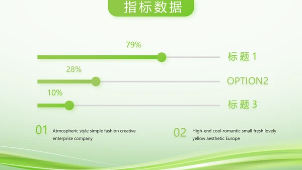 绿色智慧医疗建设工作总结动态PPT